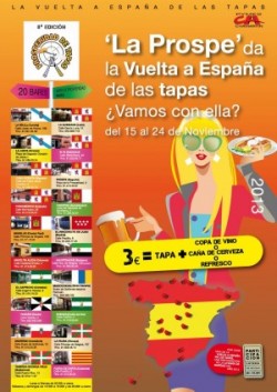 Ya empieza la Vuelta a España de las tapas en Prosperidad